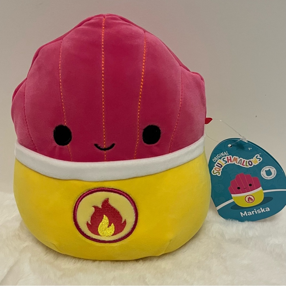 Squishmallow Mariska Spicy Fries 🌶️ 🍟, 7” New